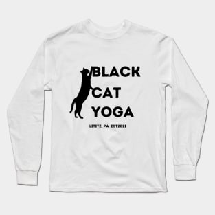 Black Cat Yoga Lititz Long Sleeve T-Shirt